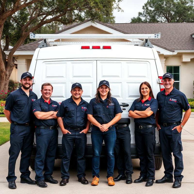Our professional garage door team